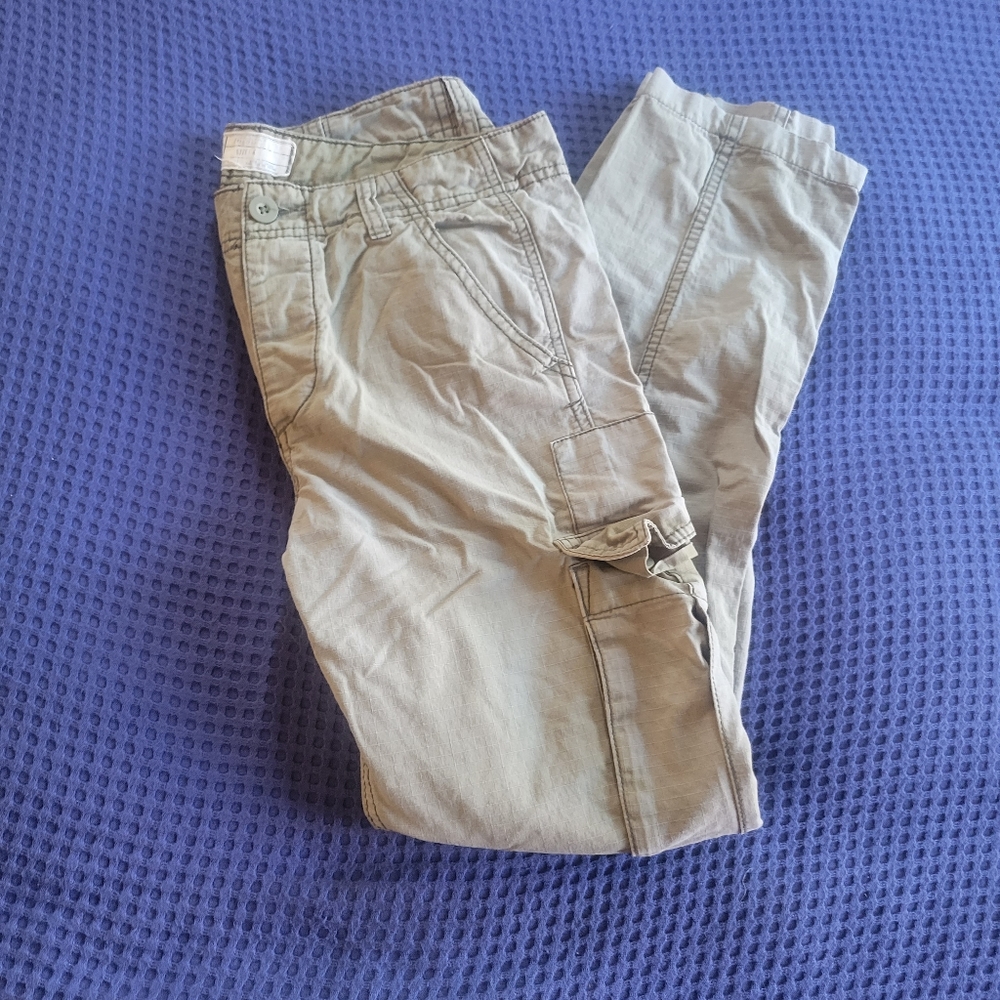 Free people cargo pants army green size 4
